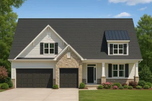 Traditional Craftsman Home Plan with Spacious Floor Layout