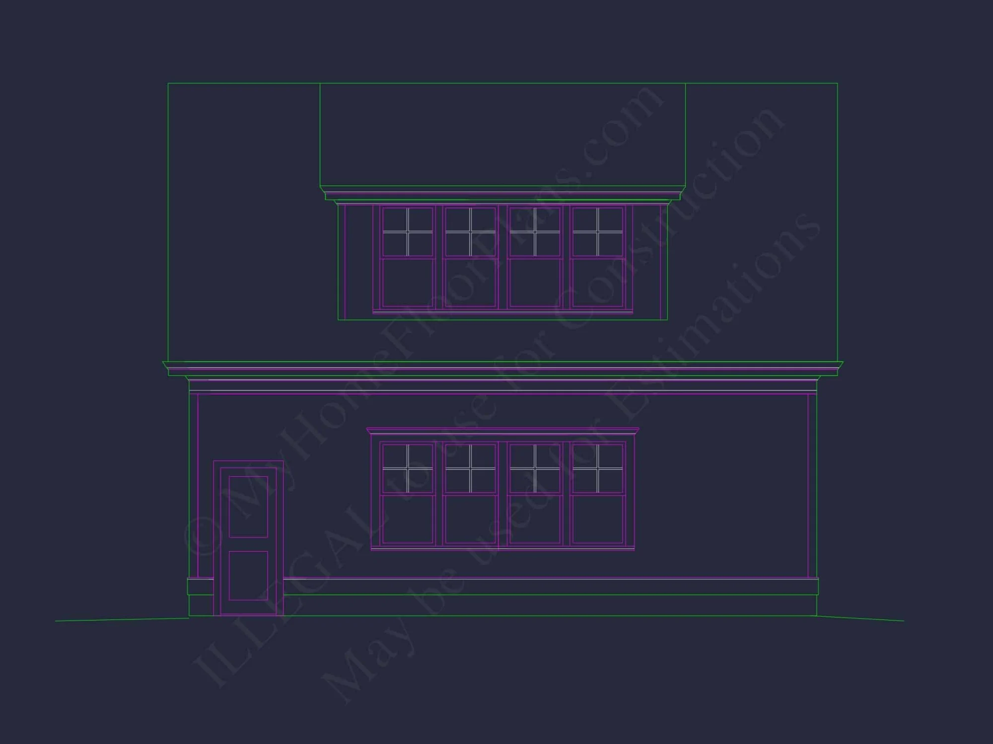 Modern Garage Home Plan with Workshop and Living Space