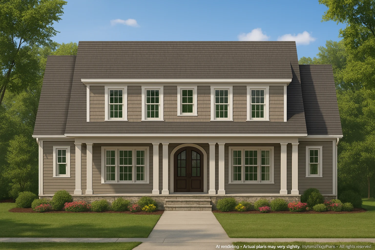 14-2093 HOUSE PLAN - Modern CAD House Design with 4 Bedrooms & Floor Plan Details 2 Modern CAD Home Design with 4 Bedrooms & Floor Plan Details