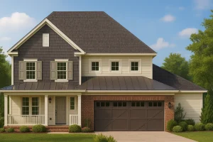 Versatile 2-Story Craftsman House Plan with 4 Bedrooms & Outdoor Living