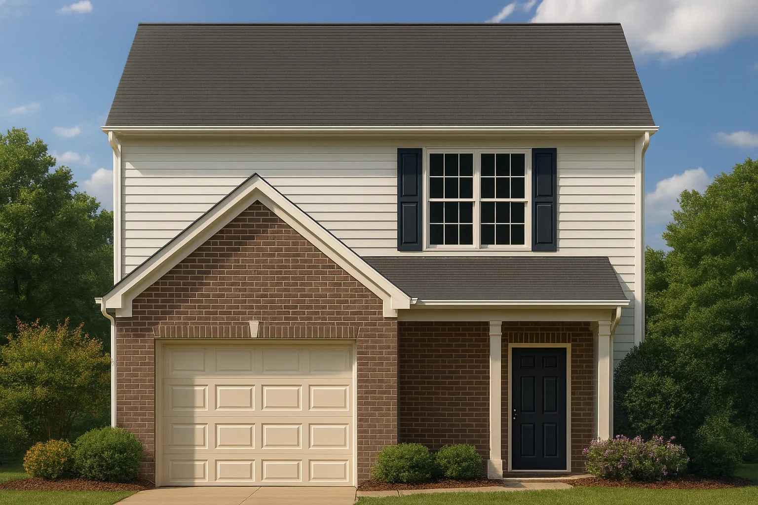Classic 2-Story House Plan with CAD Blueprints and Timeless Design