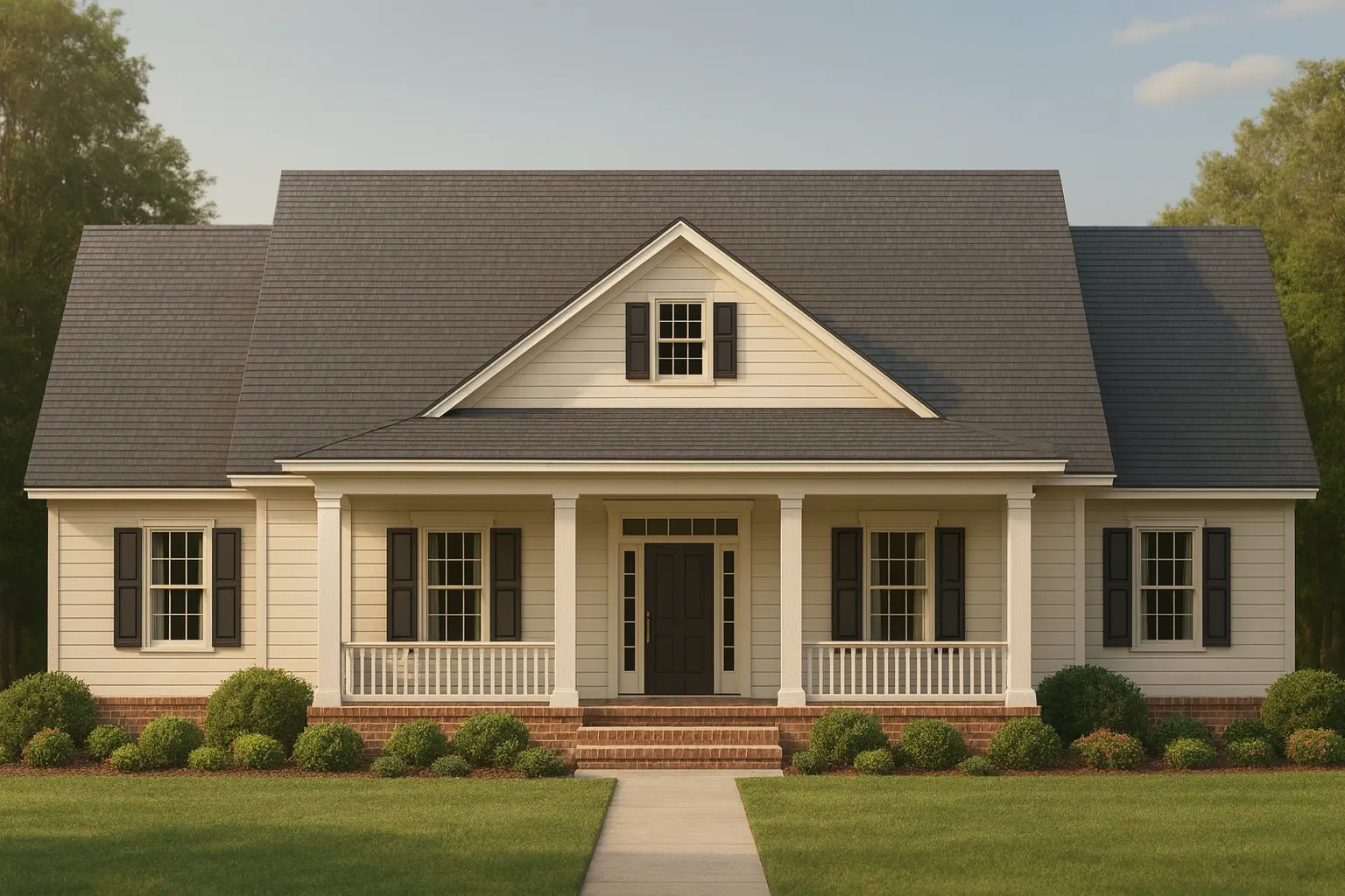 Traditional Home Plan with Spacious Floor Layout and CAD Designs
