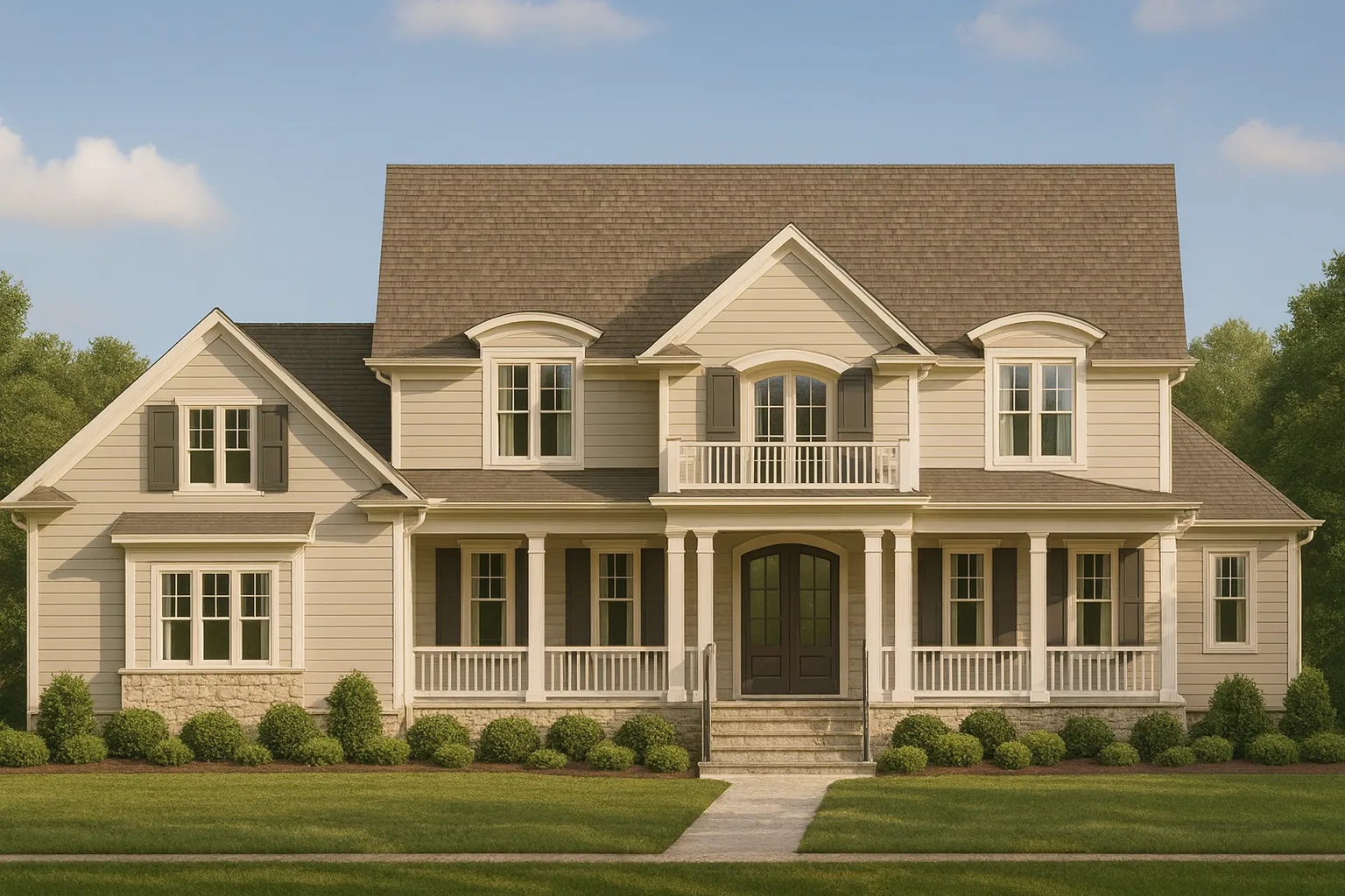 Luxury 4-Bed Home Plan with Spacious Layouts and CAD Designs