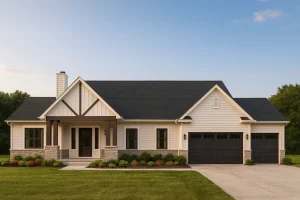 Beautiful 1-Story House Plan with Vaulted Ceilings & CAD Files