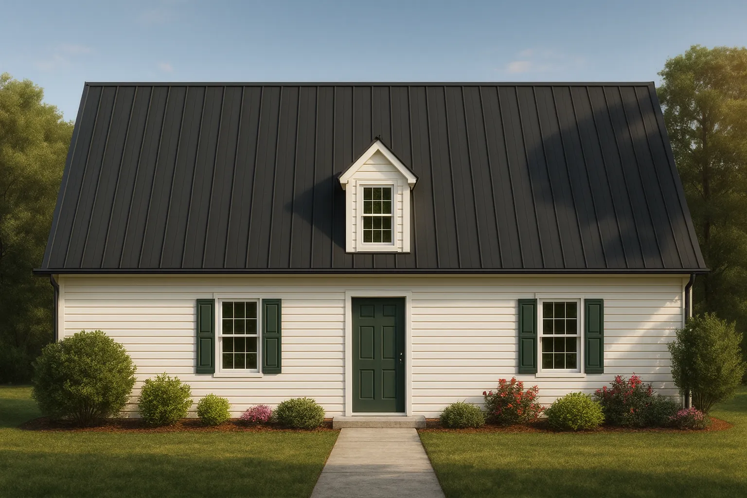 Spacious 2-Story House Plan with Great Room & Balcony Access