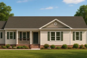 Ranch Style CAD Floor Plan for Dream Home Design and Blueprint