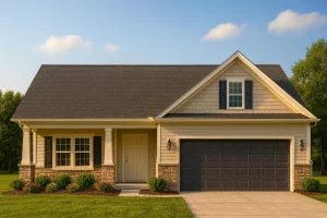Craftsman Home Plan with Open Floor Layout & CAD Designs