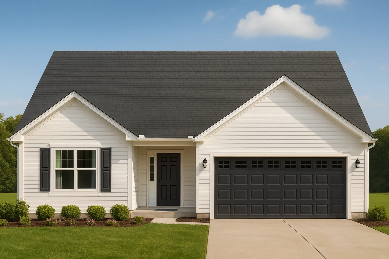 Traditional Ranch House Plan with CAD Blueprint Designs