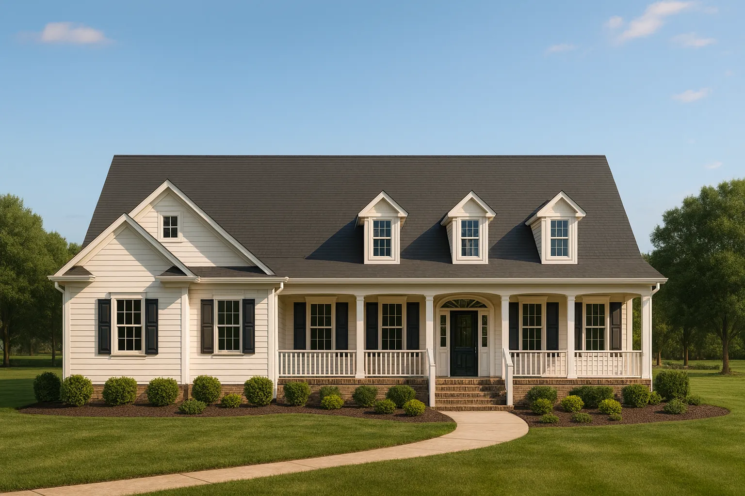 Traditional Craftsman Home Plan with Spacious Floor Designs