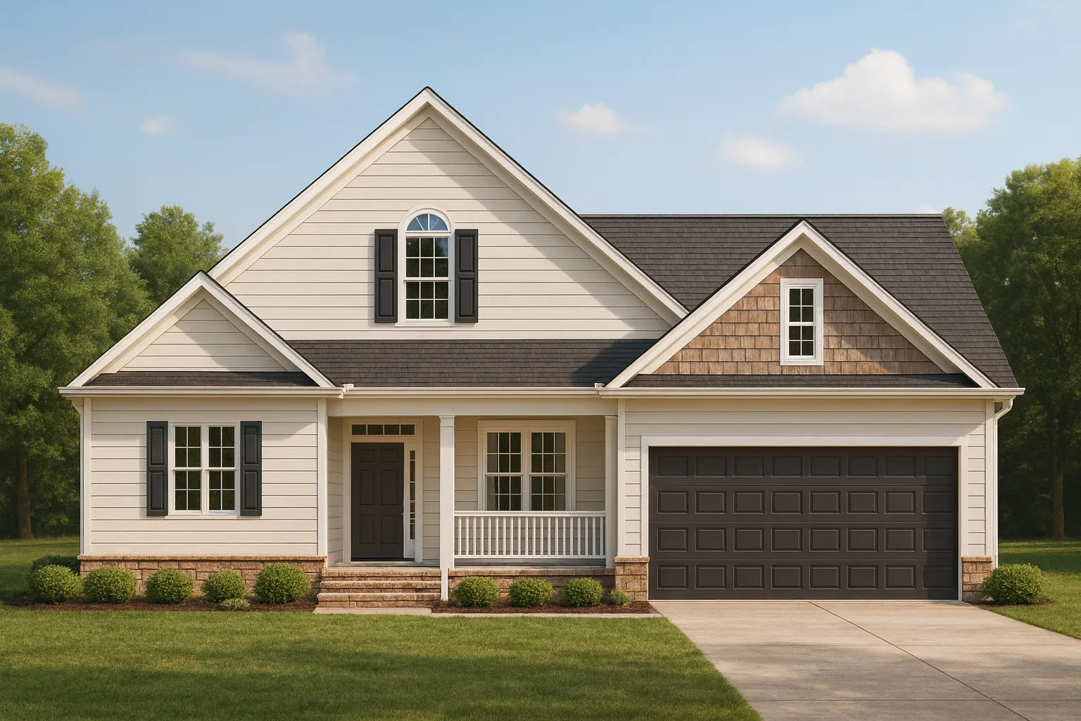 Beautiful 2-Story House Plan with Craftsman Design
