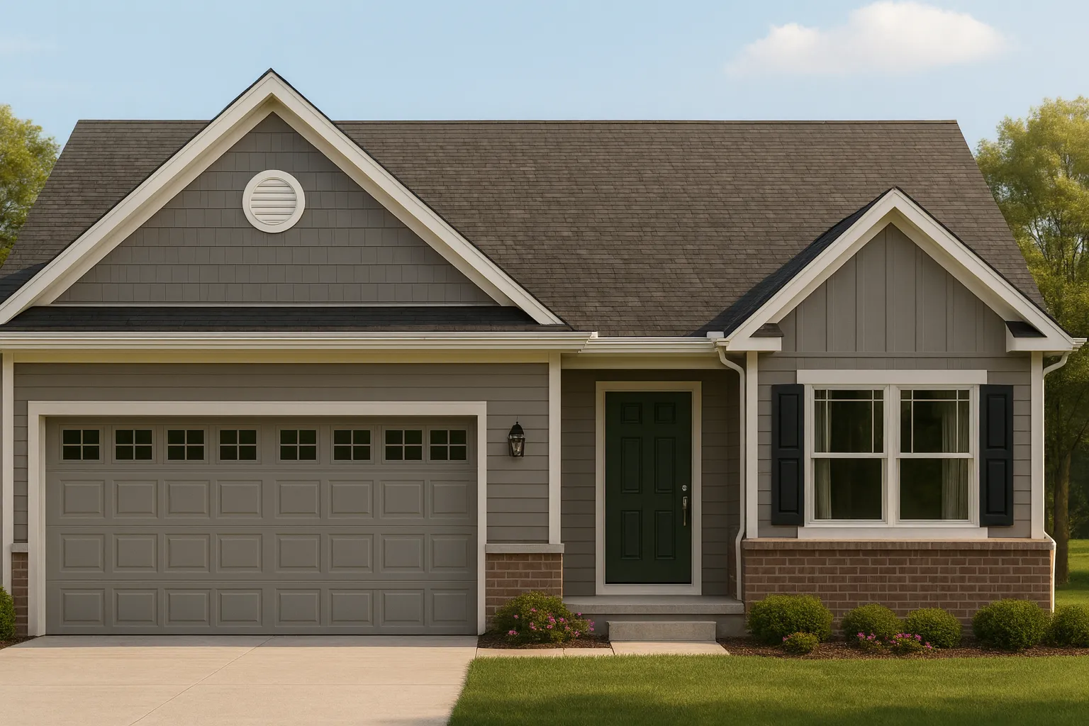 Modern Craftsman Home Plan with Spacious 3 Bedrooms and CAD Blueprint