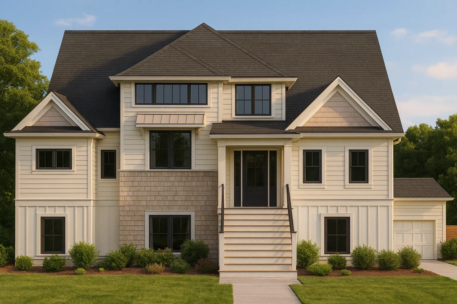 Stunning 2-Story Home Plan with Modern Floor Plans & CAD Designs