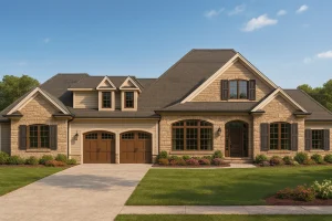 Stunning 2-Story House Plan with Spacious Basement & Luxurious Layout