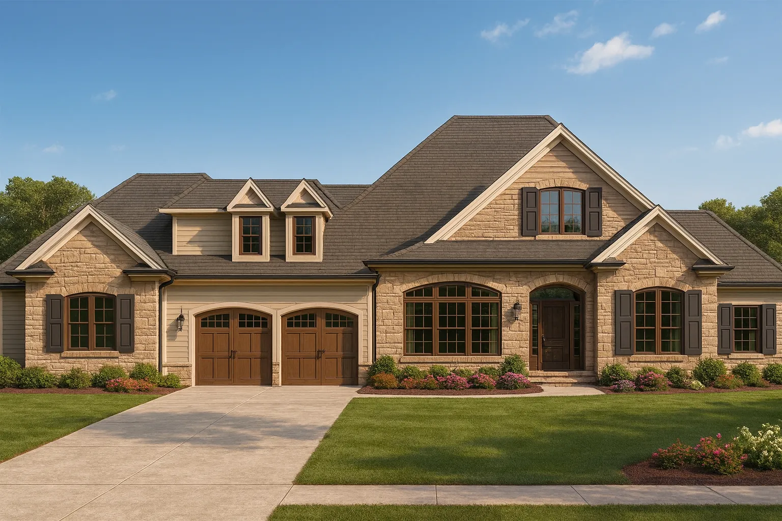 Stunning 2-Story House Plan with Spacious Basement & Luxurious Layout