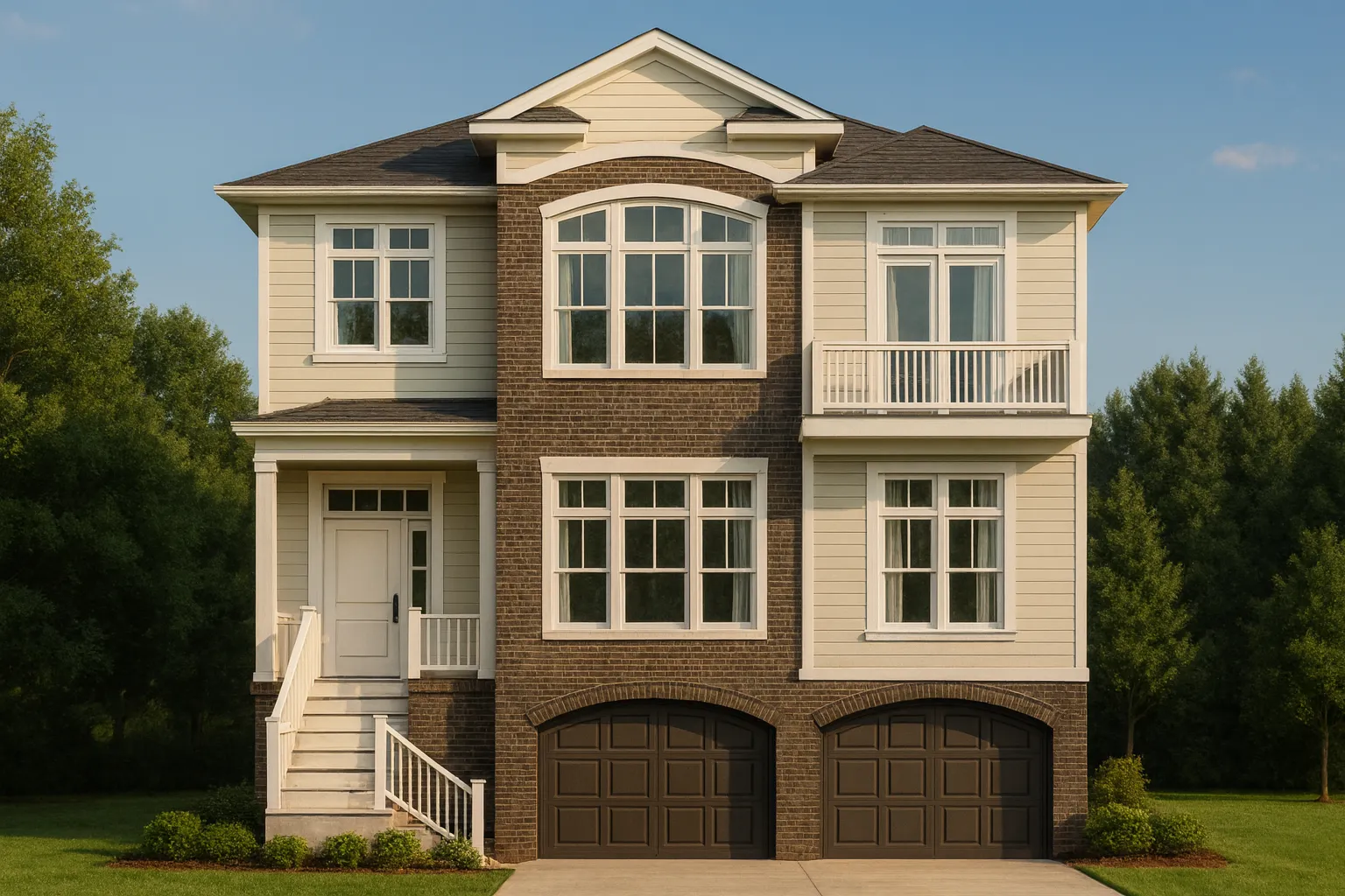 Custom Beach House Plan with 3 Floors, 4 Bedrooms & CAD Design