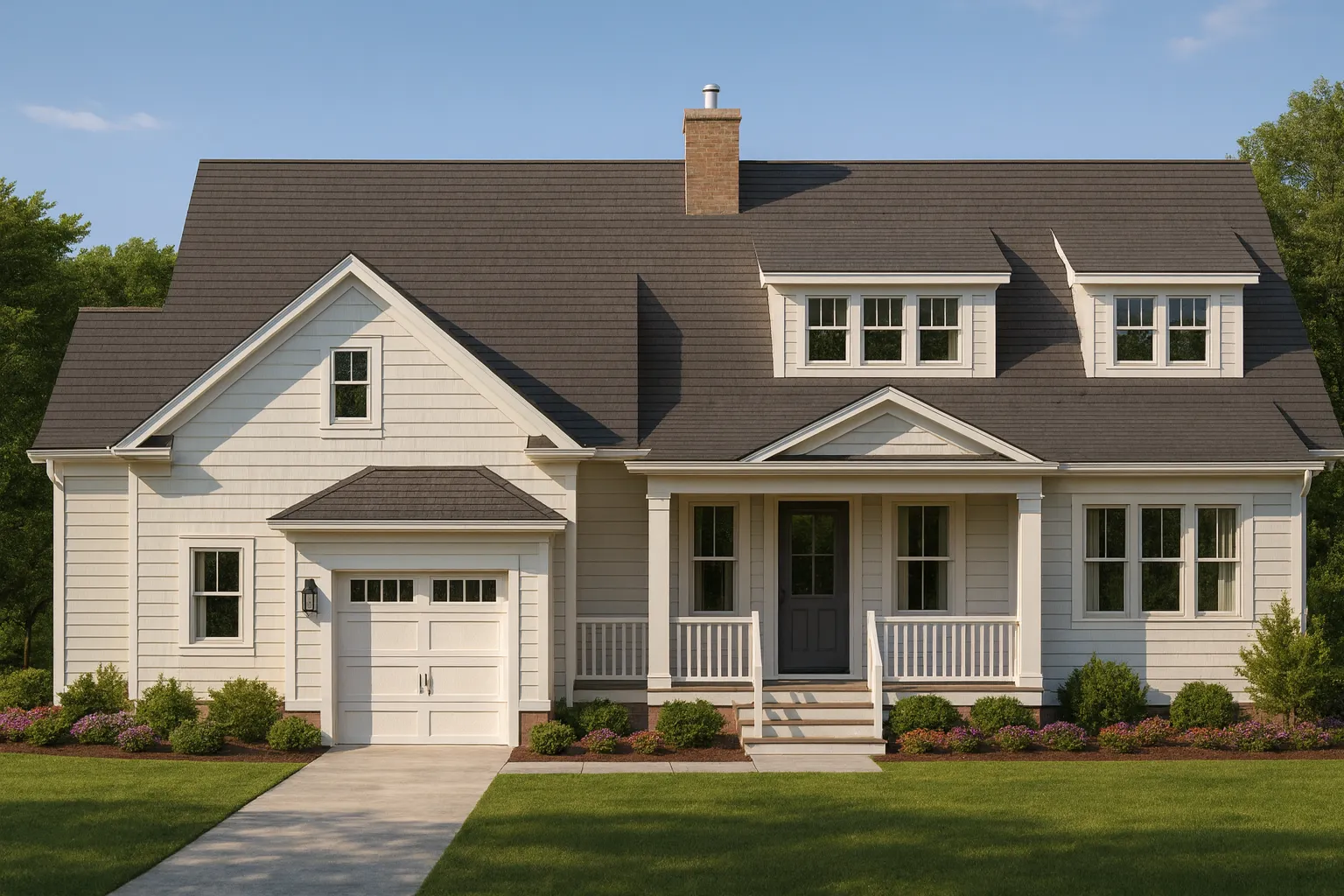 Craftsman House Floor Plan with 5 Bedrooms, 4 Baths & 3-Car Garage