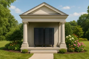 Custom Mail Kiosk Plans with Architectural Blueprint Designs