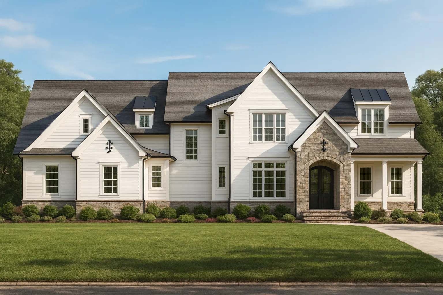 Stunning 2-Story House Plan with CAD Blueprints and Modern Features