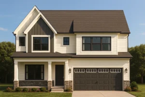 Modern 2-Story House Plan with Smart Floor Layout & CAD Blueprints