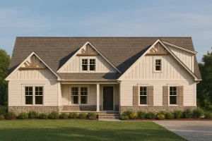 Versatile Craftsman House Plan with Vaulted Ceilings & Outdoor Living
