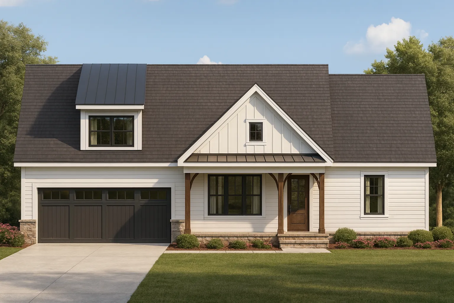 Beautiful 2-Story House Plan with Craftsman Architecture & CAD Designs