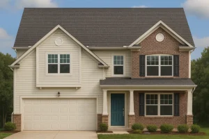 Spacious 3-Story House Plan with Traditional Style and CAD Blueprints