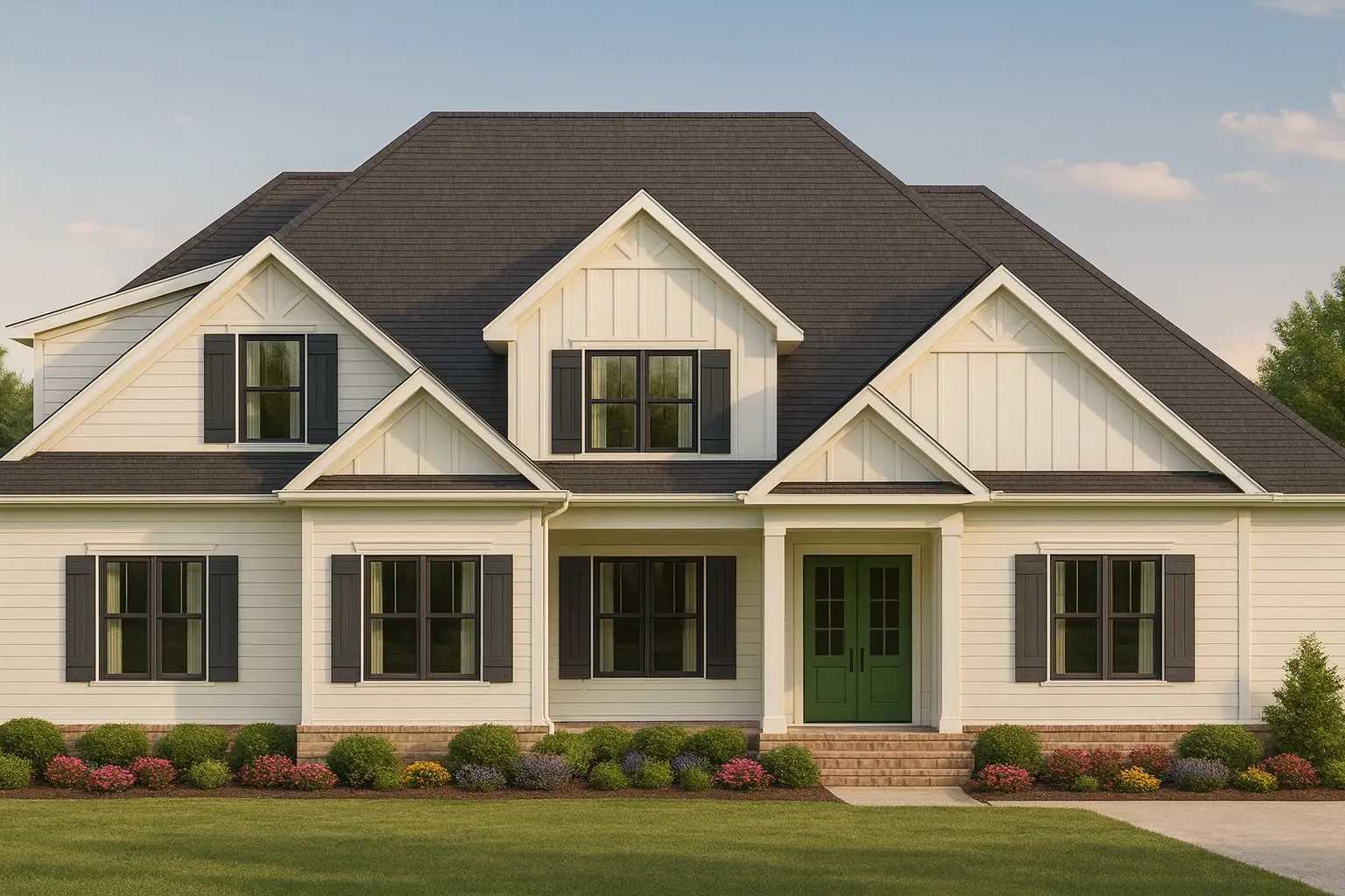 Stunning 2-Story Craftsman House Plan with Screened Porch & Bonus Room