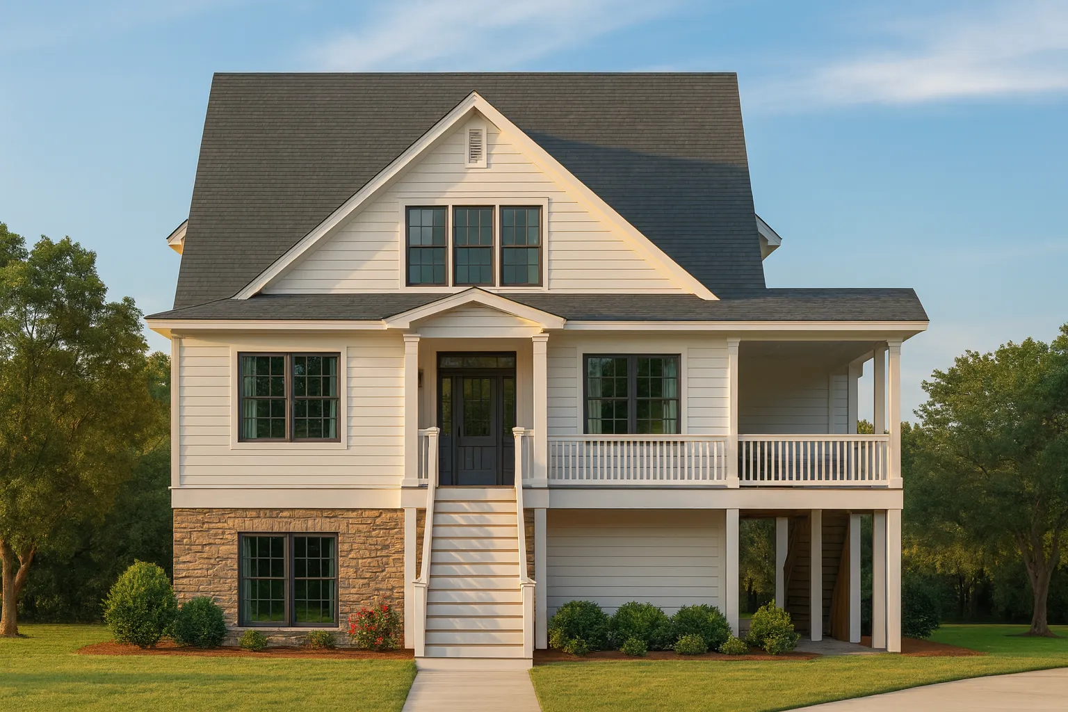 Modern Craftsman Home Plan with Flexible Floor Designs