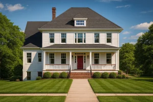 Traditional Farmhouse House Plan with Basement and Garage – 6,341 SqFt