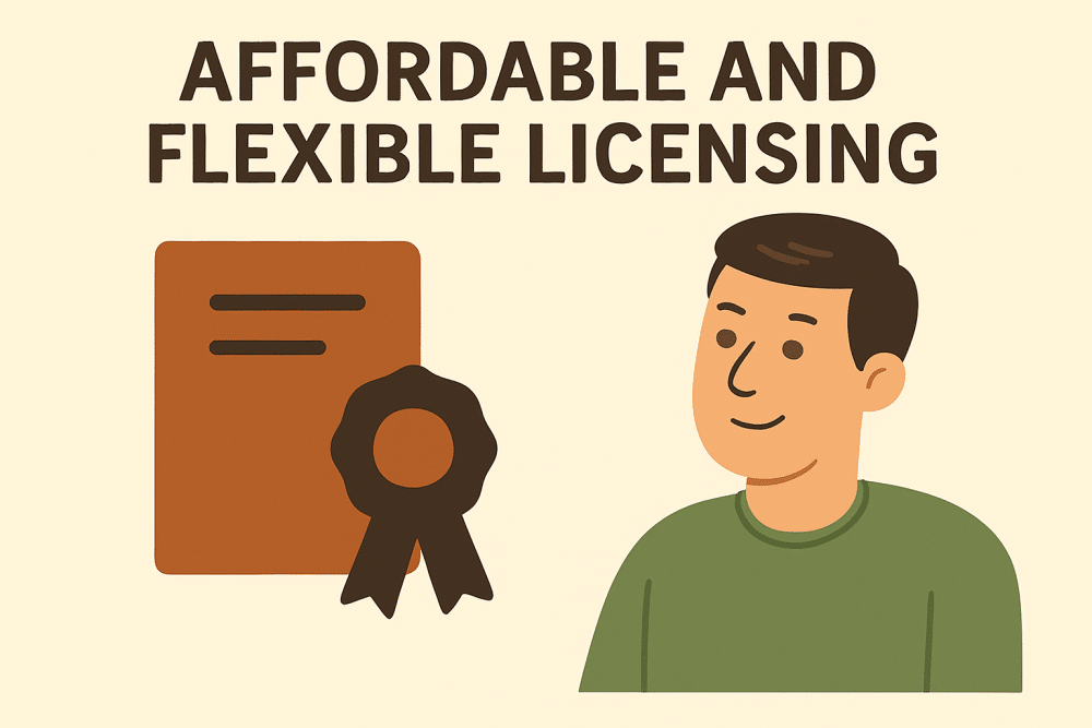 Affordable and Flexible Licensing