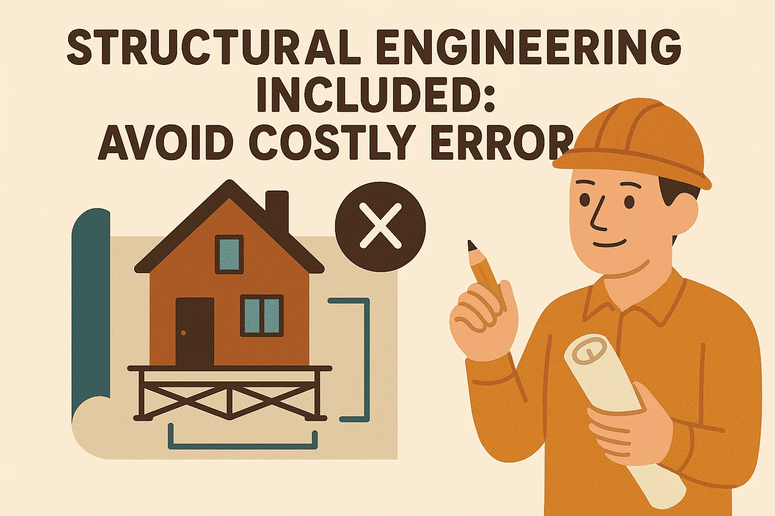 Structural Engineering Included - Avoid Costly Errors
