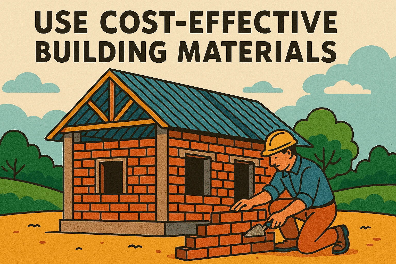 Use Cost-Effective Building Materials