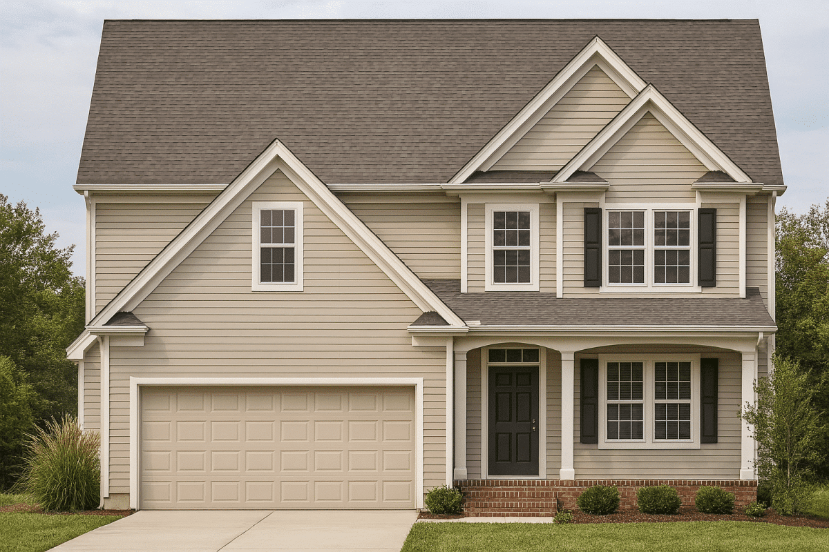 Craftsman Home Plan with 2 Floors and Spacious Layout CAD Designs