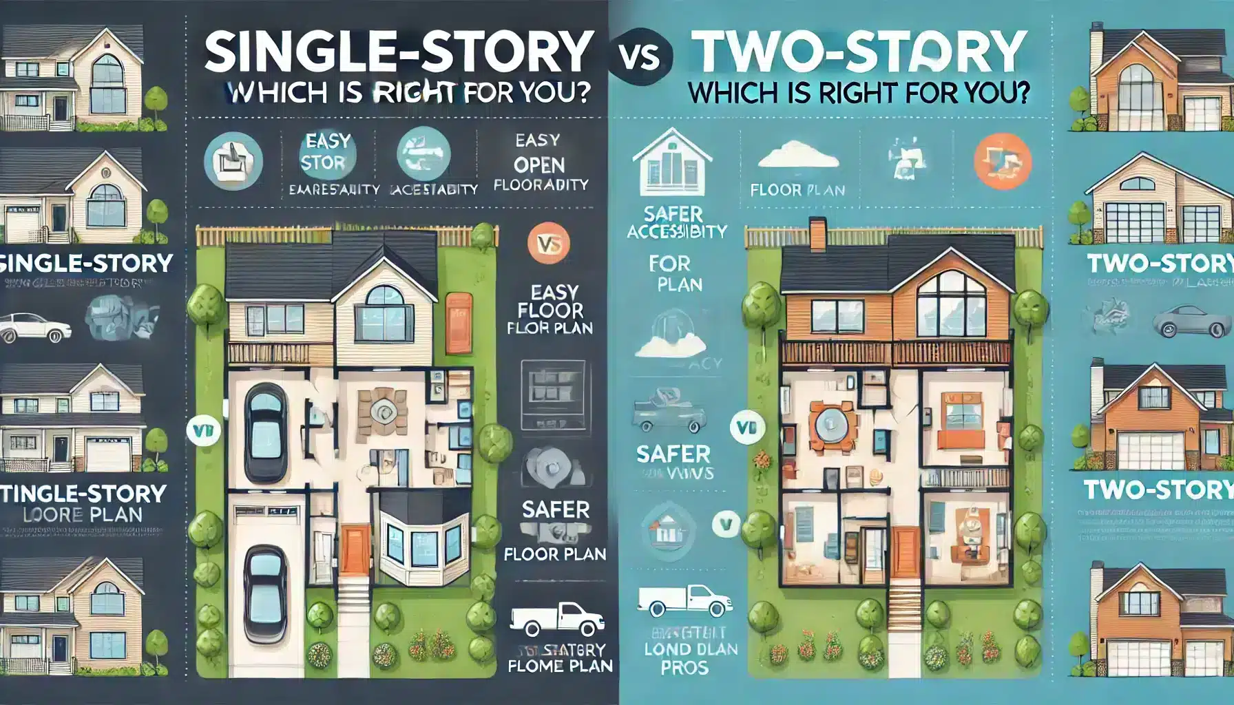 Single Story vs Two Story house Plans Which Is Right for You