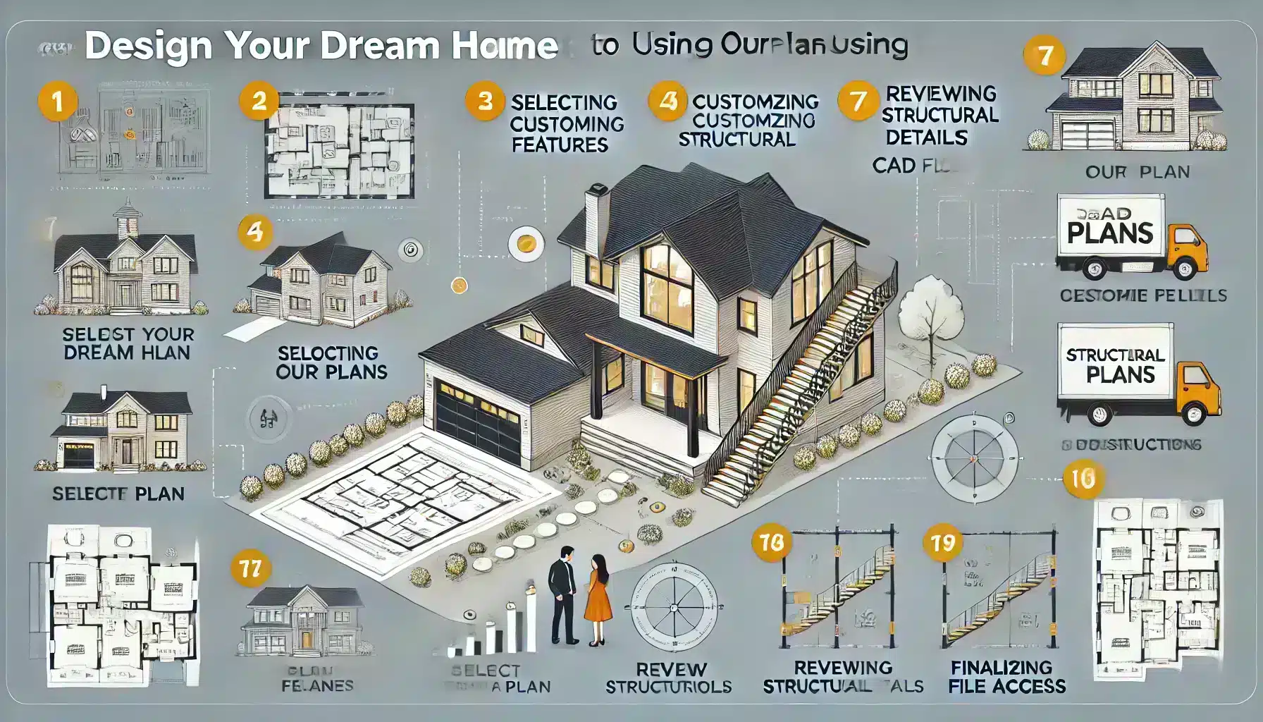 Design Your Dream house A Step by Step Guide to Using Our Plans