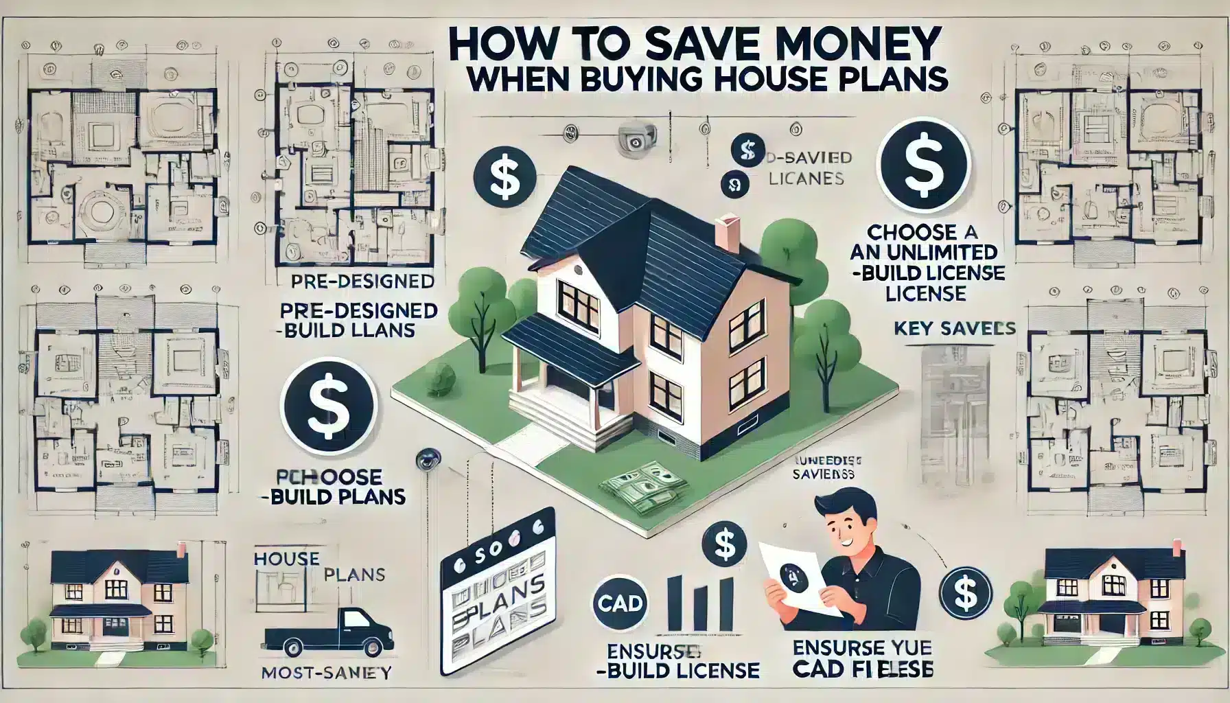 How to Save Money When Buying House Plans 1 How to Save Money When Buying House Plans