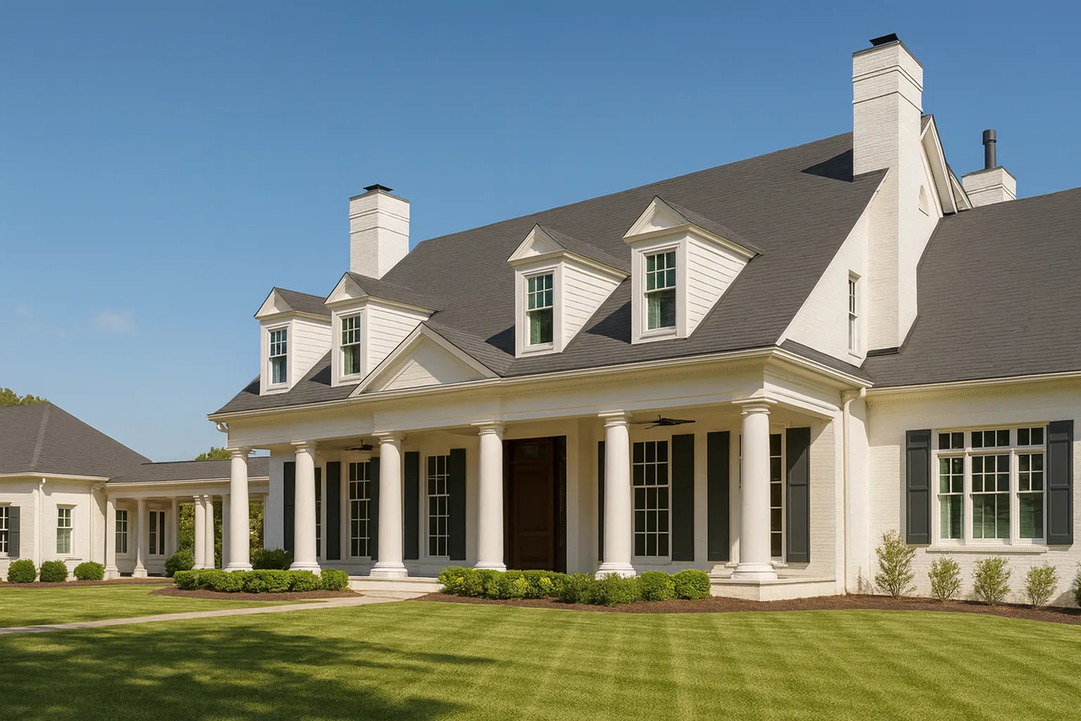 Luxury 2-Story House Plan with Southern-Inspired Architecture