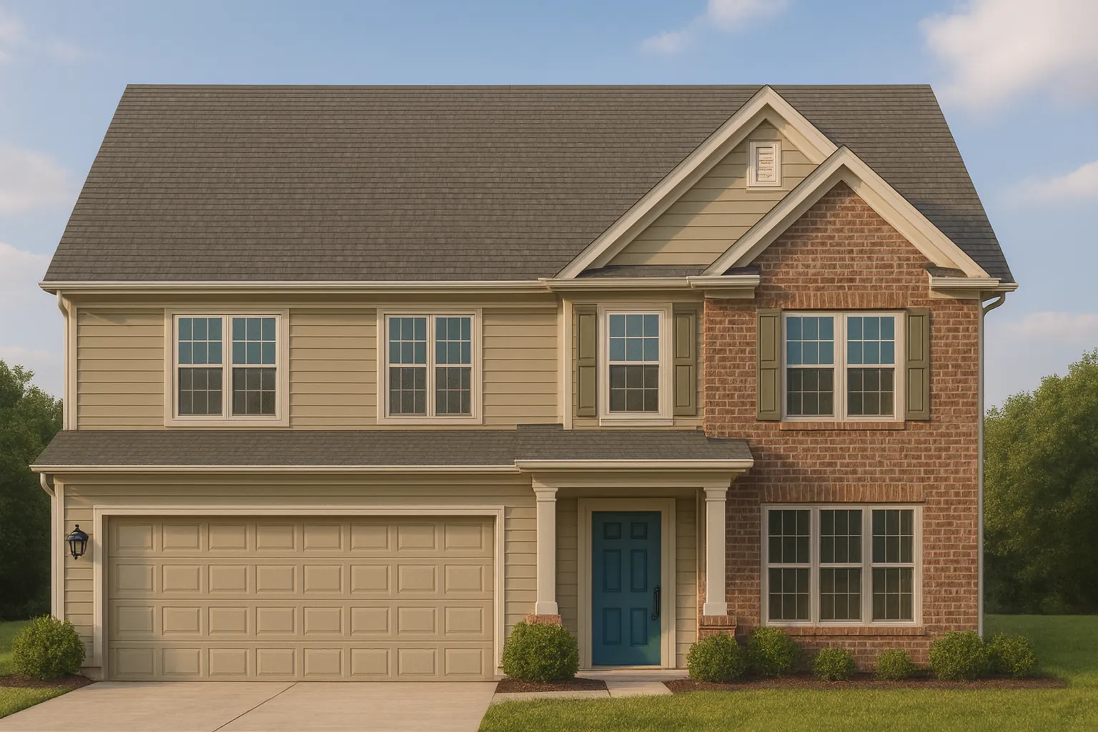Custom 3-Story Architectural House Plan with CAD Designs & Bonus Room