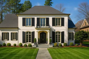 French Country Home Plan with Spacious Floor Design & CAD