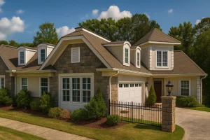 Traditional Duplex Home Plan with CAD Designs & Spacious Floor Layout