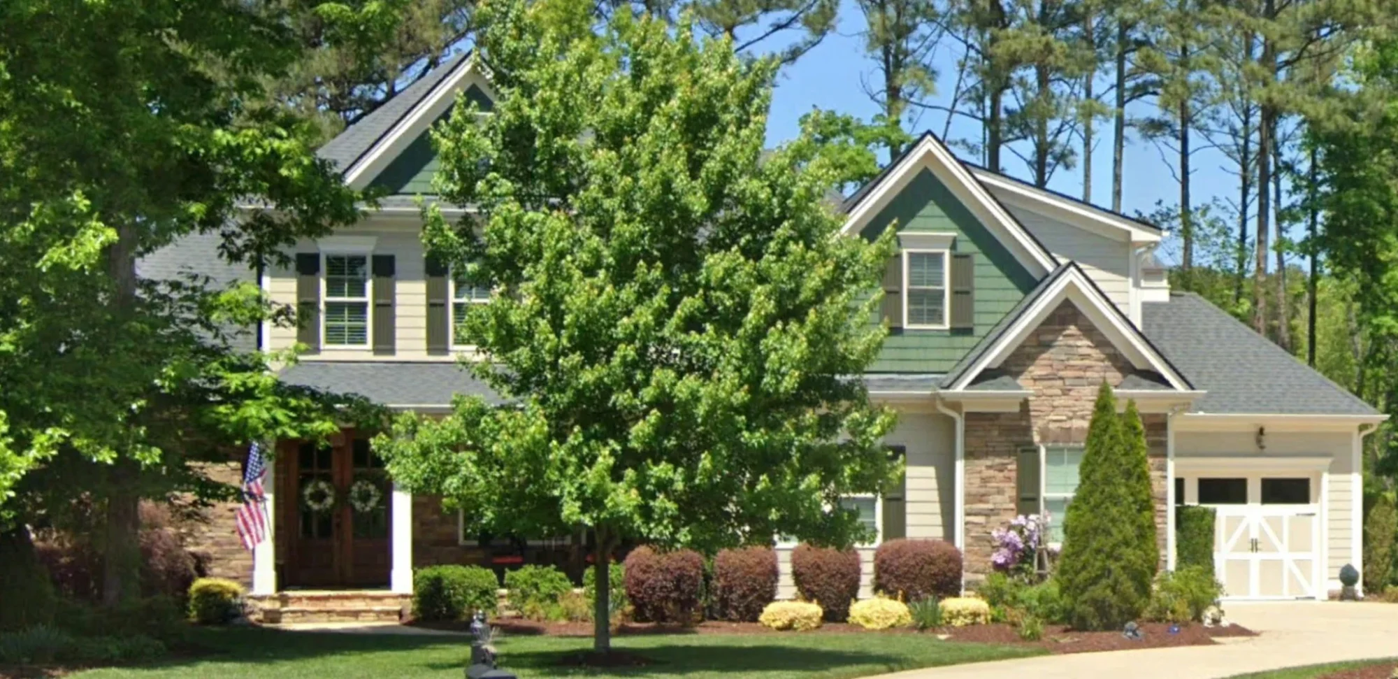 13-1270 HOUSE PLAN - Traditional Craftsman House Plan with Vaulted Ceilings & 2 Owner Suites - Image 3
