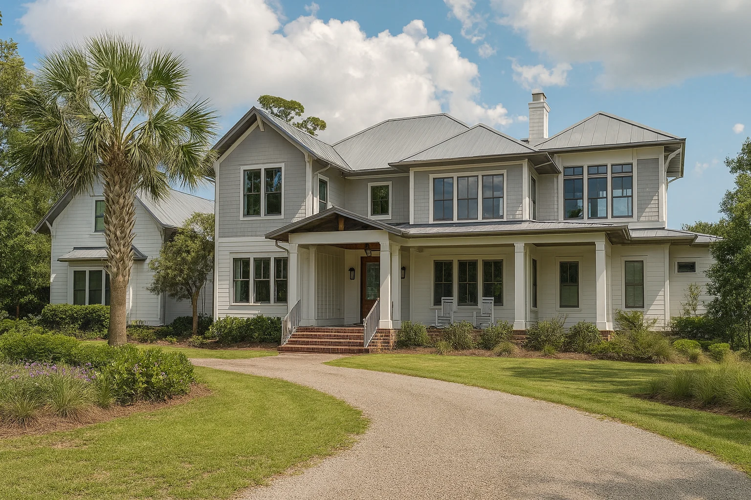 15-1956 HOUSE PLAN - Elegant House Plan with 2-Story Floor Plan and Coastal Designs 2 coastal-style house plan with 4,883 heated sq. ft., 4 bedrooms, 4.5 baths, 2 stories