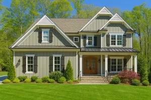 Spacious 3-Floor House Plan with 5 Bedrooms and CAD Blueprints