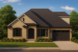Charming 2-Story House Plan with Classic Architecture & Functional Layout