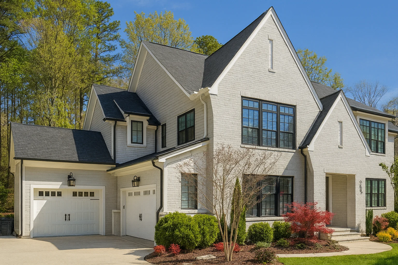 Modern Suburban Home Plan with 3 Floors and Spacious Layout