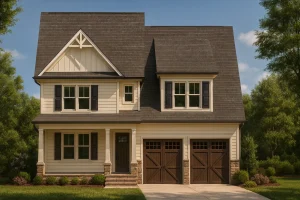 Spacious 2-Story Craftsman Home Plan with CAD Blueprints