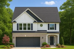 Elegant 2-Story House Plan with Craftsman-Inspired Design