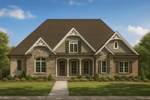 Elegant House Plan with Basement & Bonus Room for Flexible Living