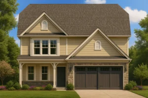 Charming 2-Story Craftsman Home Plan with Screened Porch & Functional Layout