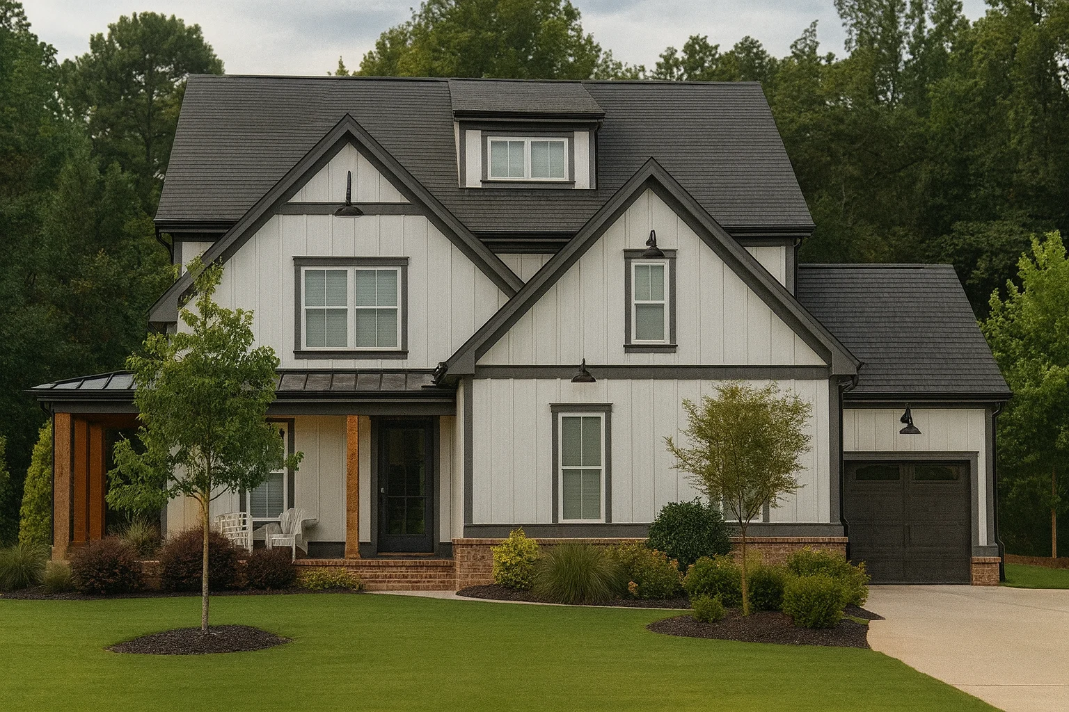 Elegant 2-Story House Plan with Flexible Layout & CAD Designs